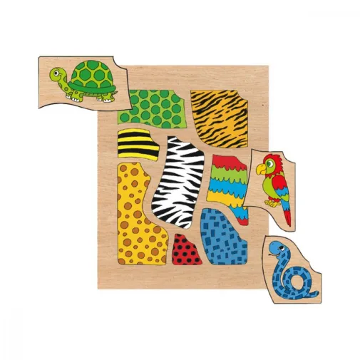 Toptoys Bil Bakalım Kime Ait Hayvanlar Eşleştime Puzzle 19X25 Cm