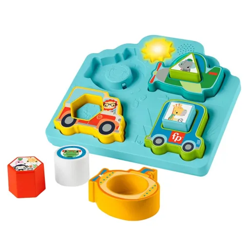 Fisher-Price Şekiller Ve Sesler Puzzle