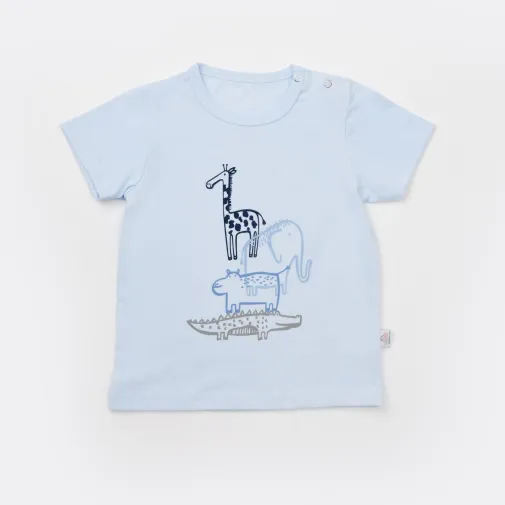Bibaby Erkek T-Shirt Bimini Sun Safari Mavi