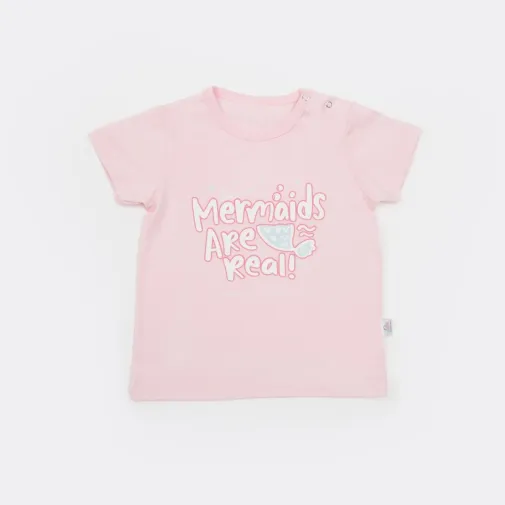 Bibaby Kız T-Shirt Bimini The Mermaid Pembe