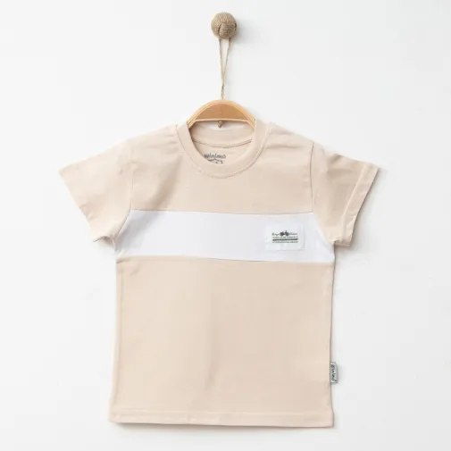 Winimo Erkek T-Shirt Armalı Bej