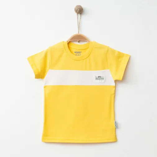 Winimo Erkek T-Shirt Armalı Sarı