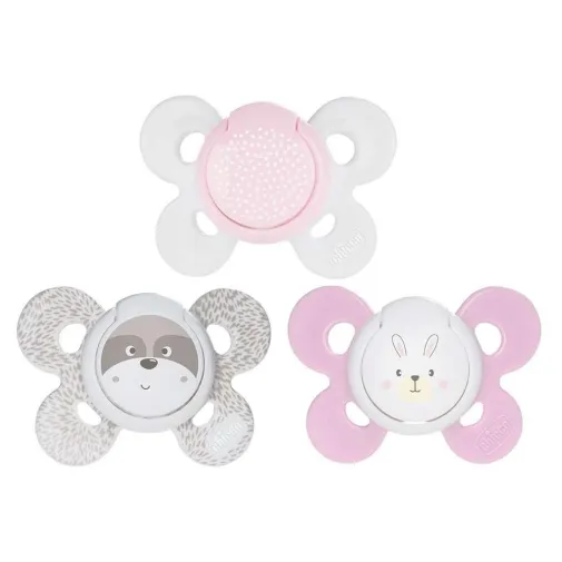Chicco Physio Comfort Silikon Emzik 2Li 0+ Ay Kız