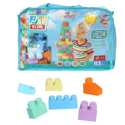Playblox Blok Pastel 83 Parça