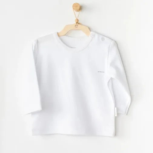 Andy Wawa Unisex Unisex Sweatshirt Basic Beyaz