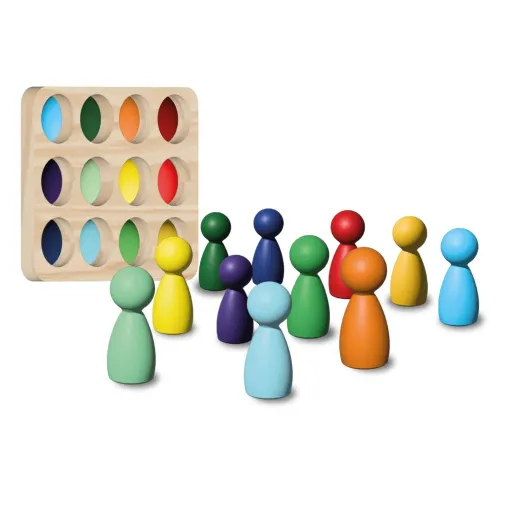 Bee Smart Peg Bebek 12Li İnsan Figürleri