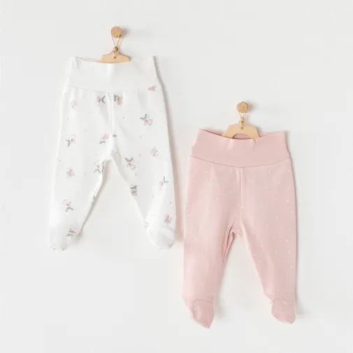 Andy Wawa Kız Pantolon Patikli 2Li Fairy Pembe