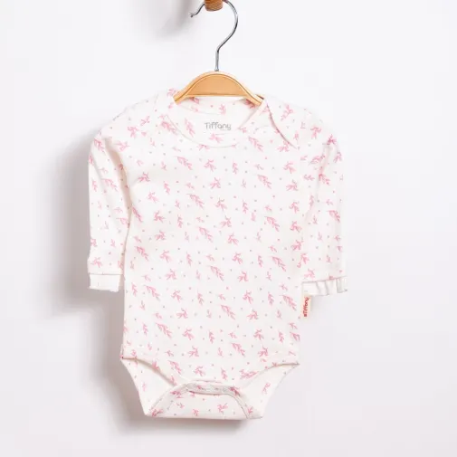 Tiffany Bebek Body Uzun Kol Wildflowers Theme
