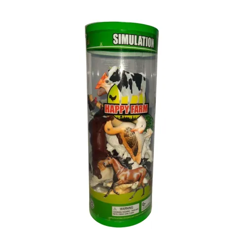 Silindir Kutuda Çiftlik Hayvanları