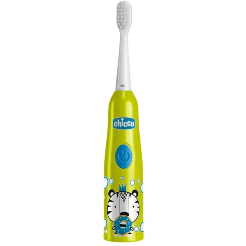 Chicco Elektrikli Diş Fırçası Tiger Yeşil 3-6 Yaş