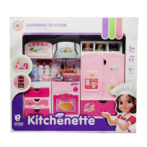 Kitchenette Fırınlı 3Lü Mutfak Seti