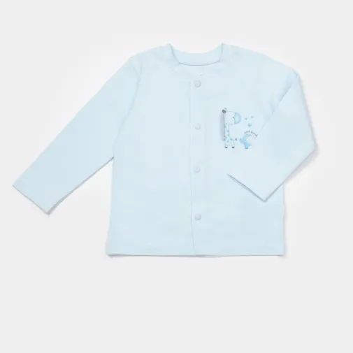 Bibaby Unisex Pijama Takımı Sweet Friends Mavi