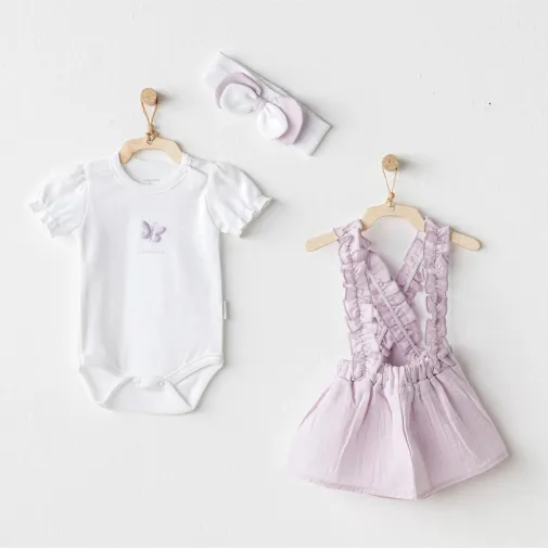 Andy Wawa 3Lü Takım Magical Butterfly Lilac