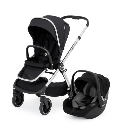 Kanz Explorer Çift Yönlü Otomatik Katlanabilir Travel Sistem-Seyahat Sistem Bebek Arabası Cole Black