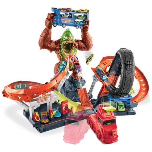 Hot Wheels Zehirli Goril Saldırısı Oyun Seti
