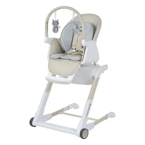 Prego 4029 Trio Plus Fonksiyonel Mama Sandalyesi Ve Ana Kucağı Bej