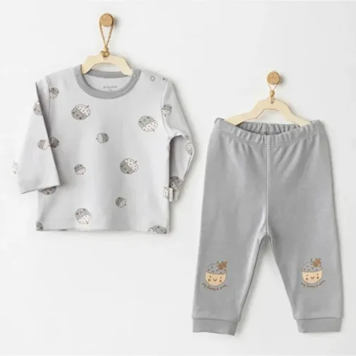 Andy Wawa Erkek 2Li Takım Hello Autumn Gri