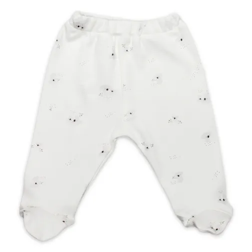Bibaby Pantolon Patikli Little Koala Gri - Sarı - Ekru