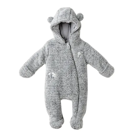 Andy Wawa Erkek Kozmonot Pramsuit Welsoft Keep Smiling Gri