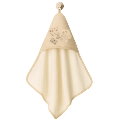 Bistyle Havlu With You Family 85X90Cm Bej - Ekru