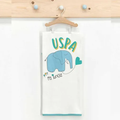 U.s. Polo Erkek Battaniye Yeşil