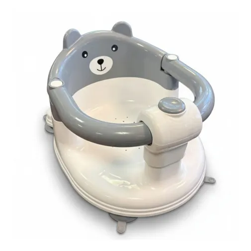 Bm Care Önden Açılır Bebek Banyo&Mama Oturağı Beyaz