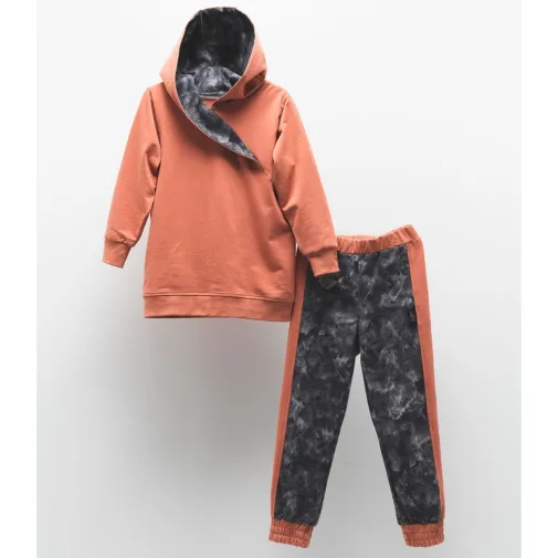 Moi Noi 2Li Takım Batik Toprak