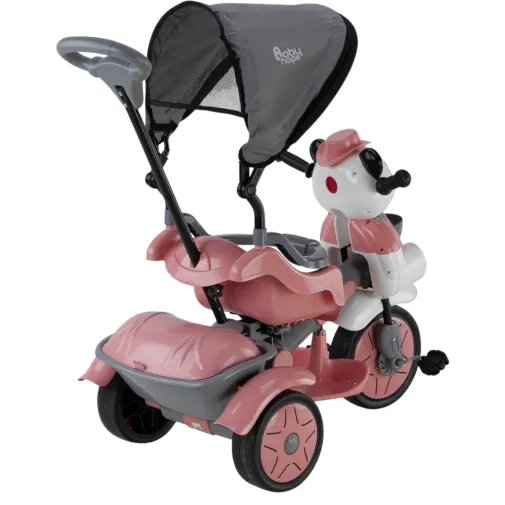 Babyhope Little Panda Lüx Bisiklet Pembe | Babymall