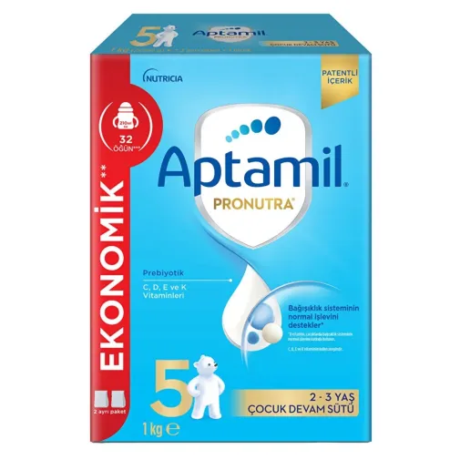 Aptamil Pronutra 5 Devam Sütü 1000 Gr (2*500Gr.)