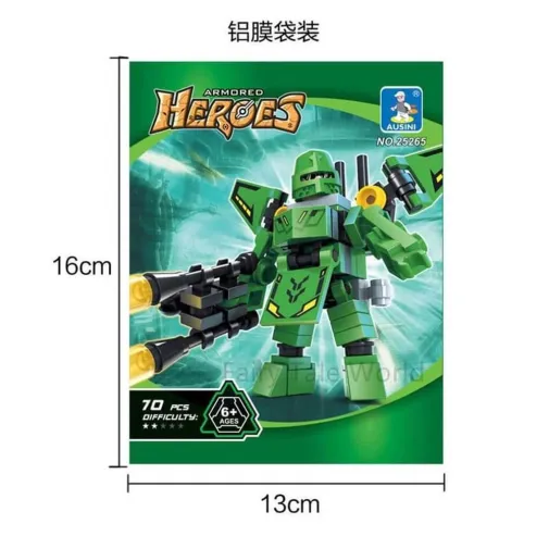 Ausini Heroes Set 70 Parça