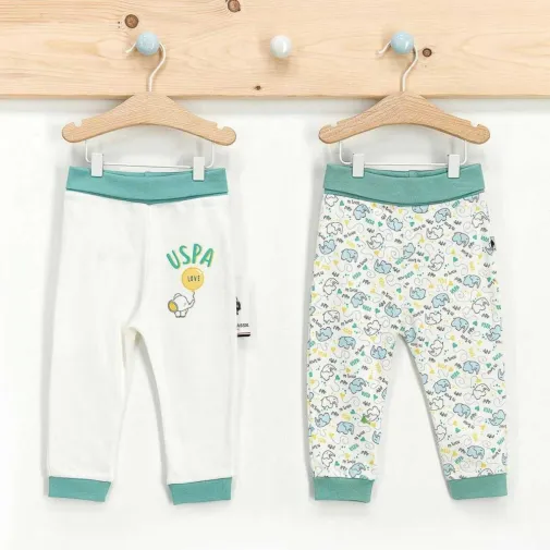 U.s. Polo Erkek Pantolon Patiksiz 2Li Yeşil