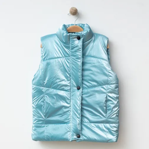 Ella Bonna Şişme Yelek Mavi