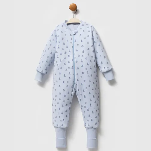 Ella Bonna Uyku Tulumu Çoraplı 2,5 Tog Mavi Captain