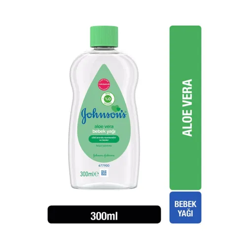 Johnsons Aloe Veralı Bebek Yağı 300 Ml