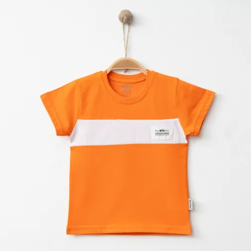 Winimo Erkek T-Shirt Armalı Turuncu