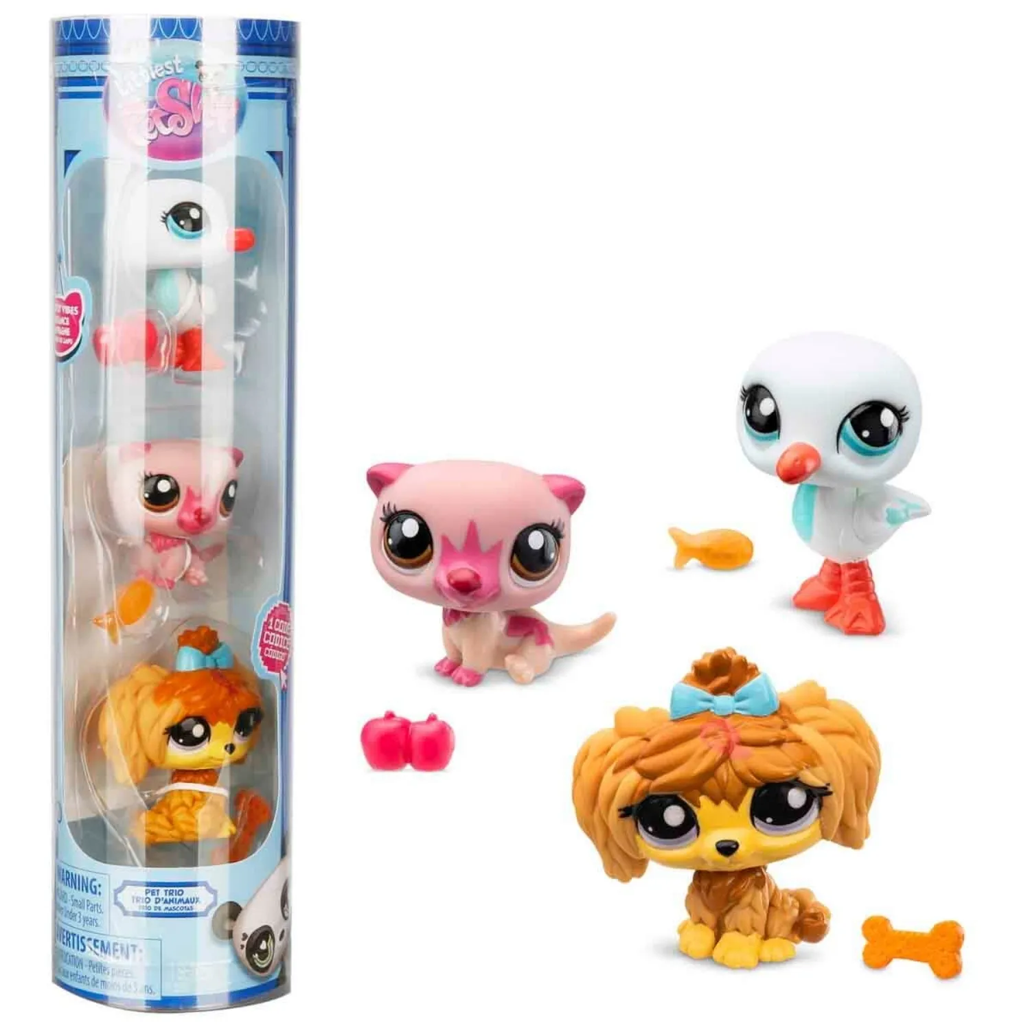 Littlest Pet Shop Minişler 3'Lü Figür Seti Babymall