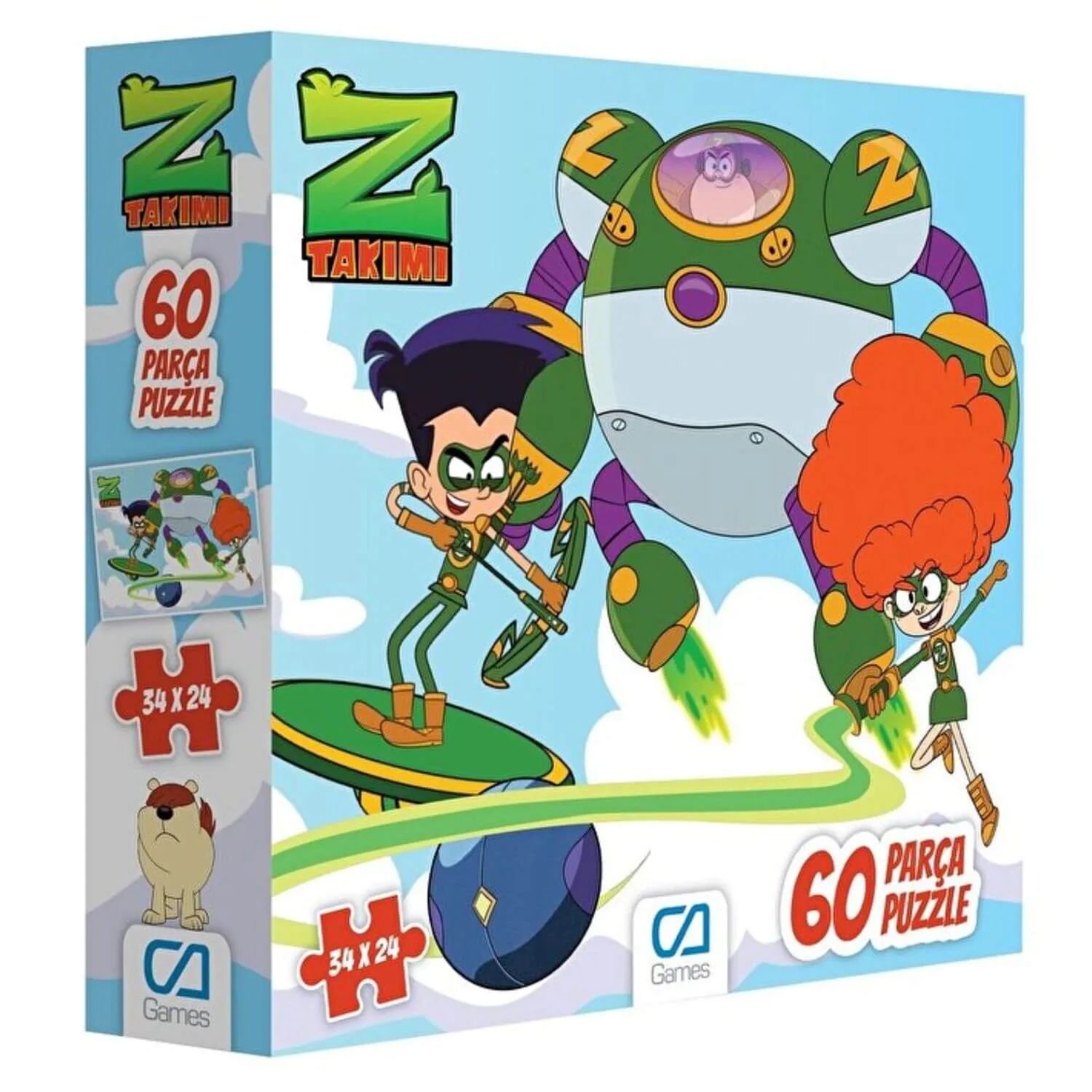 メキシコ 4枚セット CA Games Z Takımı Puzzle 100 Parça - Fiyatı, Yorumları